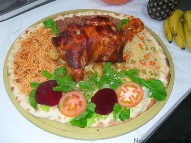 Pizza almoço de domingo
